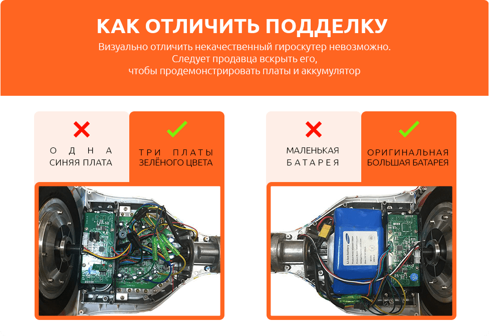 Схема подключения гироскутера